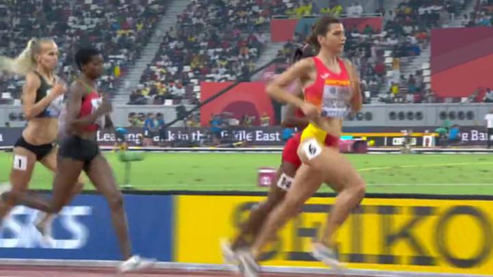 Irene Sánchez Escribano, fuera de la final de obstáculos
