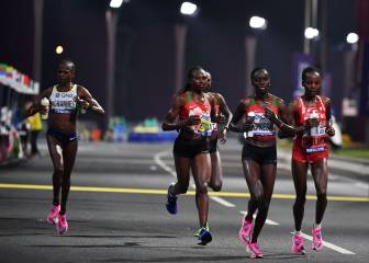 Chepngetich gana una maratón extrema con un 41% de retiradas