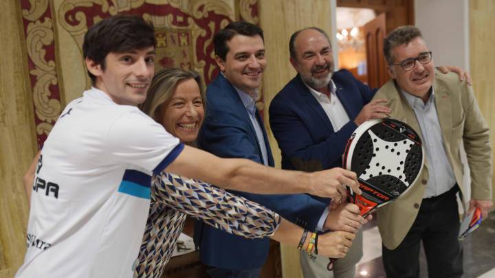 rtupaczuk en la presentación del Open de Córdoba.