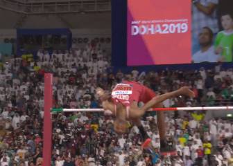 Es como saltar a Yao Ming y 8cms. más: el vuelo de 2,37 de Barshim que vale el oro