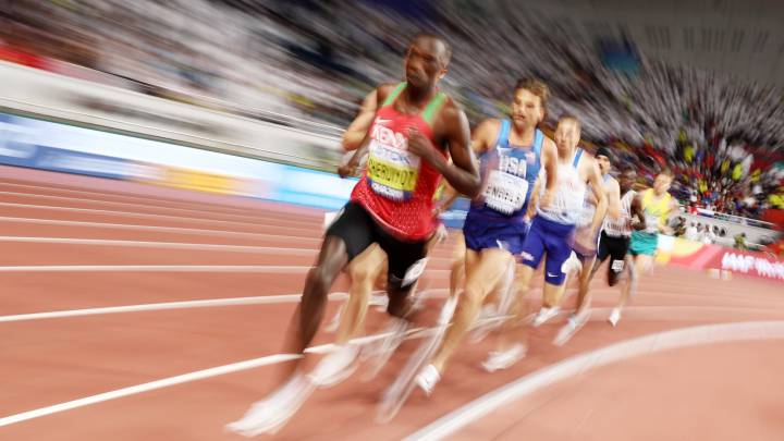Cheruiyot monta un monólogo