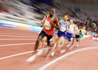 Cheruiyot monta un monólogo