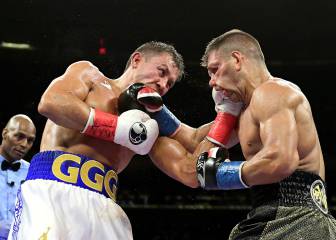 Golovkin gana la guerra a Derevyanchenko y pide a Canelo