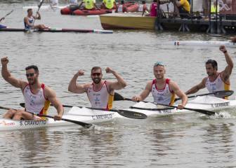 El K4 subcampeón del mundo preparará Tokio 2020 en Trasona