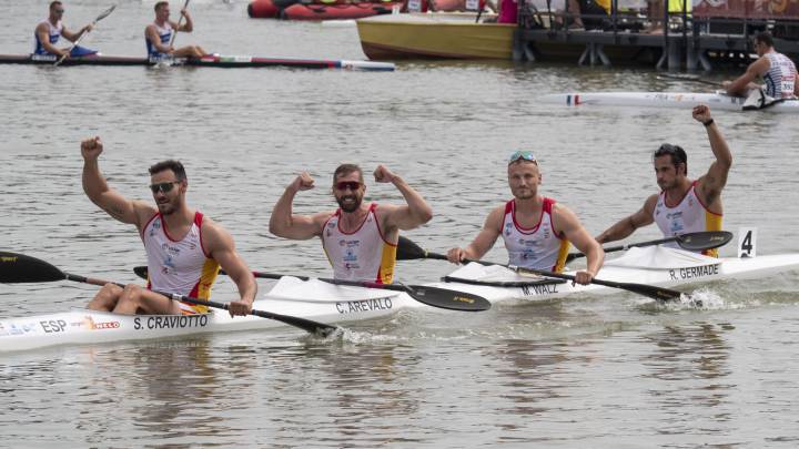 El K4 subcampeón del mundo preparará Tokio 2020 en Trasona
