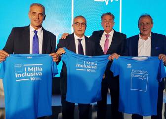 Alejandro Blanco aglutina a las estrellas del deporte español en la I Milla Inclusiva