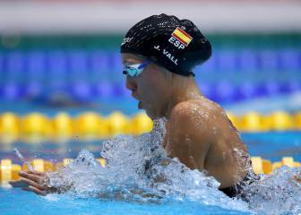 Vall suma su segundo oro tras imponerse en los 100 braza