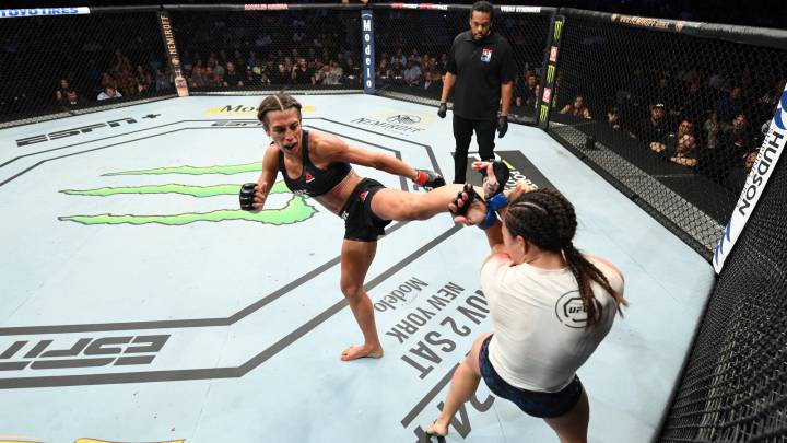 Joanna Jedrzejczyk no sufrió ninguna fractura en el UFC Tampa.