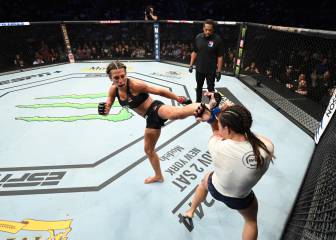 Jedrzejczyk, sin fracturas tras su triunfo en el UFC Tampa