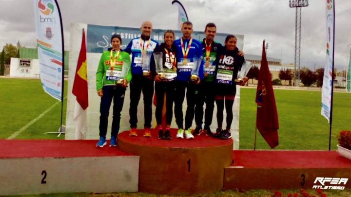 Luis Miguel Sánchez y Gemma Arenas, campeones de España