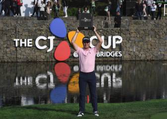 Justin Thomas triunfa en Corea