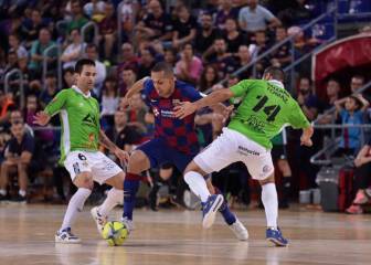 El Barça cede el liderato en el Palau ante el Palma