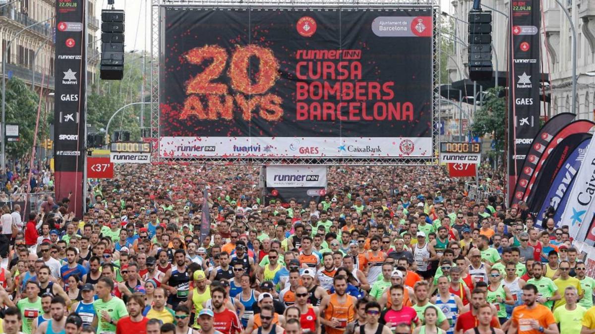 La Cursa dels Bombers se aplaza por las manifestaciones