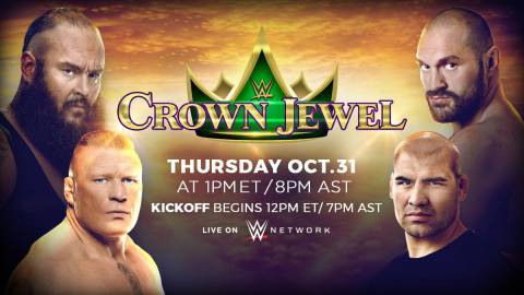 WWE Crown Jewel 2019: horario, TV, cartelera y cómo ver