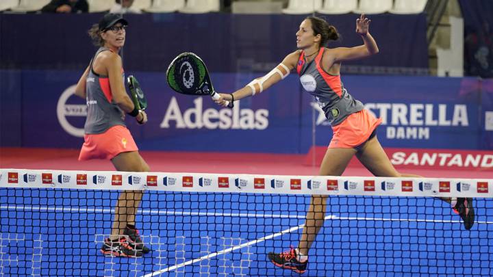 Lucia Sainz y Gemma Triay vuelven a las semifinales.