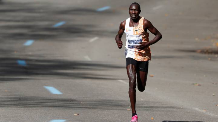 Doblete de Kenia en Nueva York con Kamworor y Jepkosgei
