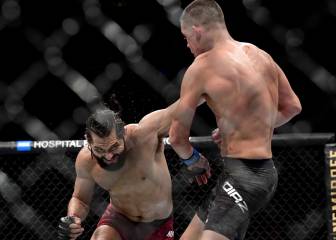 Masvidal aplasta a Nate Díaz antes de un controvertido final