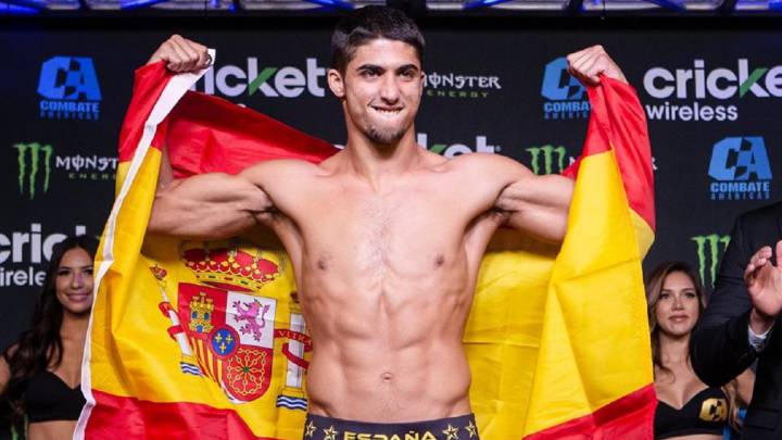 Entrevista con Óscar Suárez antes de pelear en San Antonio.