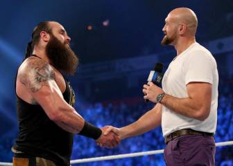 Tyson Fury y Braun Strowman firman la paz en SmackDown