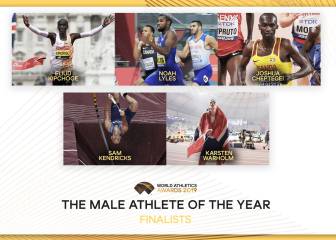 Kipchoge y Lyles optan a atleta del año; Taylor y Stahl, fuera