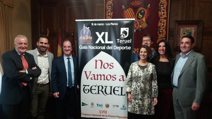 "Nos vamos a Teruel" será el lema de la Gala Nacional del Deporte