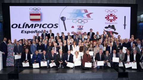 Los olímpicos de 1984 reciben un homenaje 35 años después
