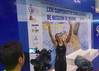 Récord de España y mínima para Lidón, la reina de la velocidad
