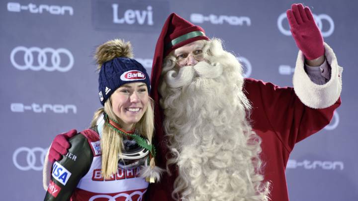 Shiffrin se apunta el eslalon en Finlandia y un nuevo récord