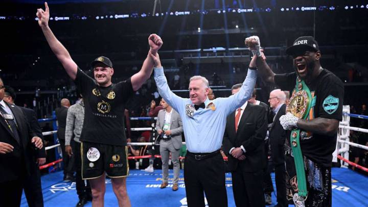 La revancha del Wilder vs Fury será el 22 de febrero