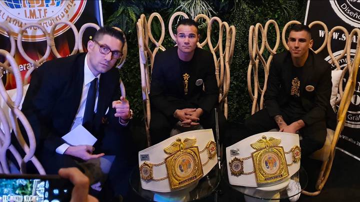 Fabián y Martos exponen sus coronas en Galapagar