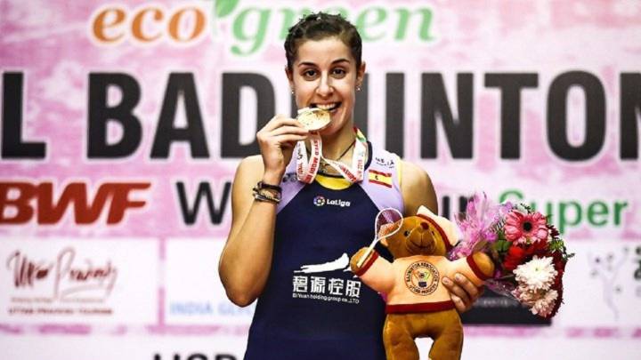 Carolina Marín continúa su ascenso con el título en la India