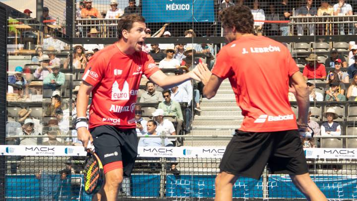 Navarro y Lebrón en México.