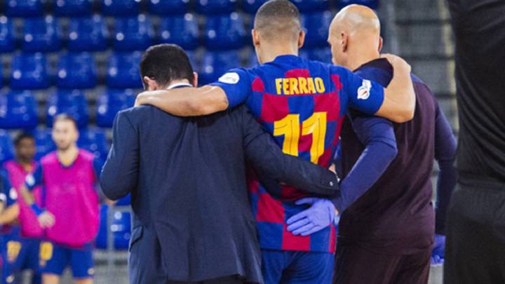 Ferrao, operado con éxito, estará entre cinco y seis meses de baja