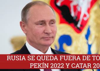 La AMA sanciona a Rusia: ni Juegos Olímpicos ni Mundial