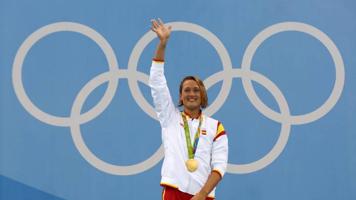 Mireia Belmonte, en Río 2016.