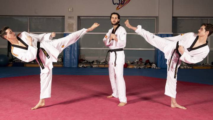 Tres colegas en Tokio 2020