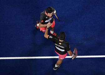 Lima y Galán se dan un festín para llegar a semifinales del Master
