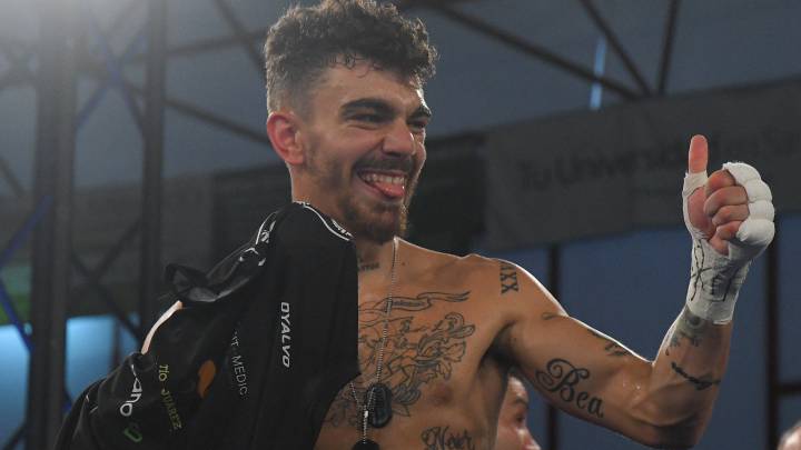 Entrevista a Jon Fernández antes de boxear contra Abderrazak Houya.