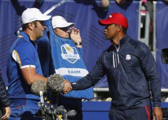 Jon Rahm revela cómo fue ganar a Tiger en la Ryder Cup