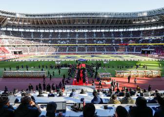 Puesta de largo del Estadio Olímpico de Tokio