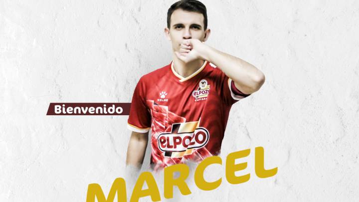 Cartel bienvenida Marcel ElPozo 2020