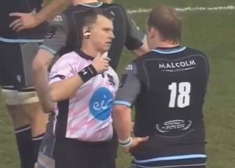 La escena que define al rugby: vean lo que hace el árbitro al ver a un jugador sangrar