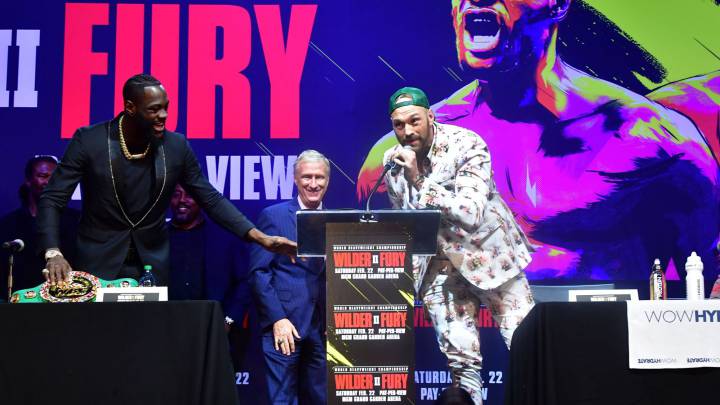 Crónica de la rueda de prensa de presentación del Wilder vs Fury II.