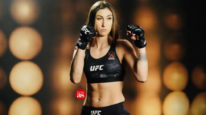 Entrevista a Sabina Mazo antes del UFC 246.