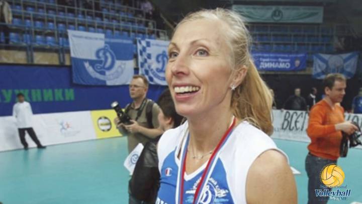 La jugadora rusa de voleibol Irina Kirillova.