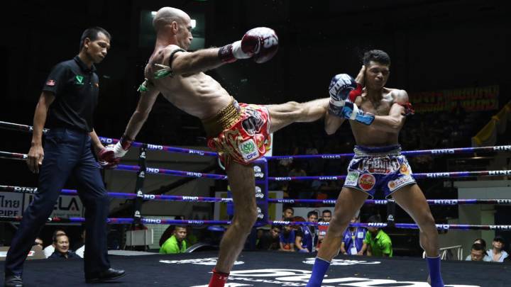 Carlos Coello logra su tercera victoria en el Lumpinee.