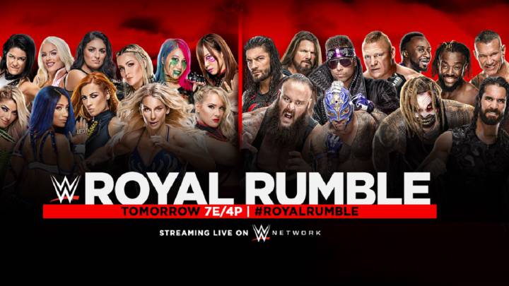 WWE Royal Rumble 2020: horario, TV, cartelera y cómo ver