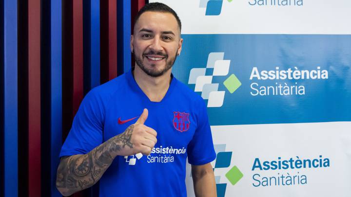 El Barça ya tiene pívot ante la plaga de lesiones: Ximbinha