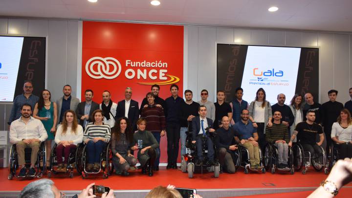La gala de 'Premios al Esfuerzo' galardonó a los paralímpicos