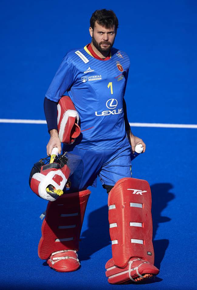 Quico Cortés España hockey hierba